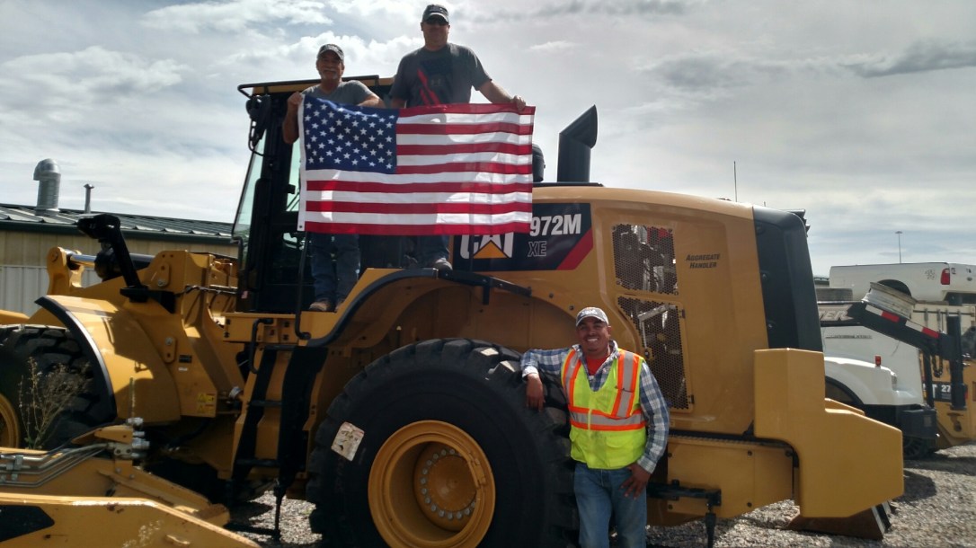 OE Labor Day Pic with Flag #2